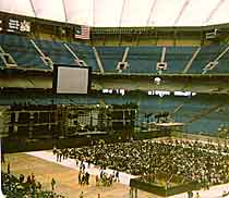 Inside many hours before the show