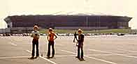 Outside the Silverdome